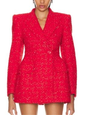 Balenciaga Double Breasted Hourglass Jacket